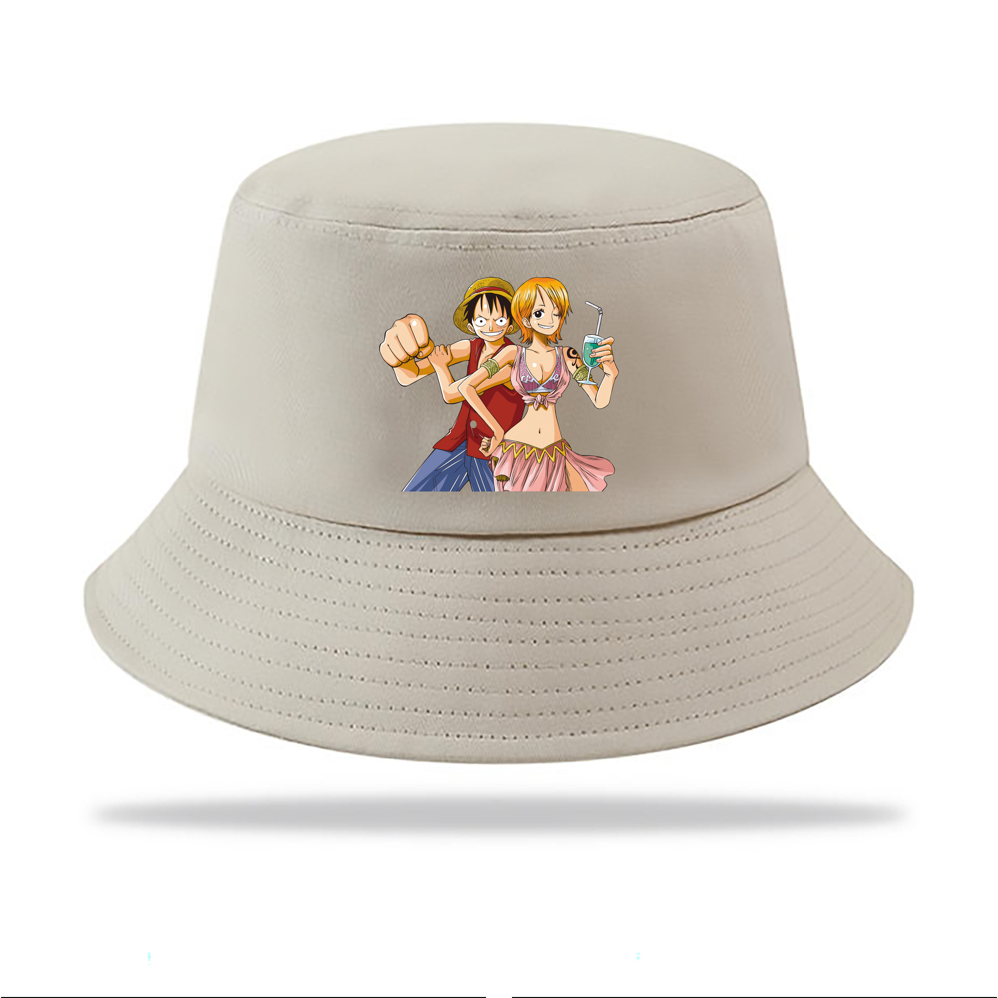 ワンピース モンキー・D・ルフィ ONE PIECE Monkey D. Luffy アウトドア日除けバケットハット